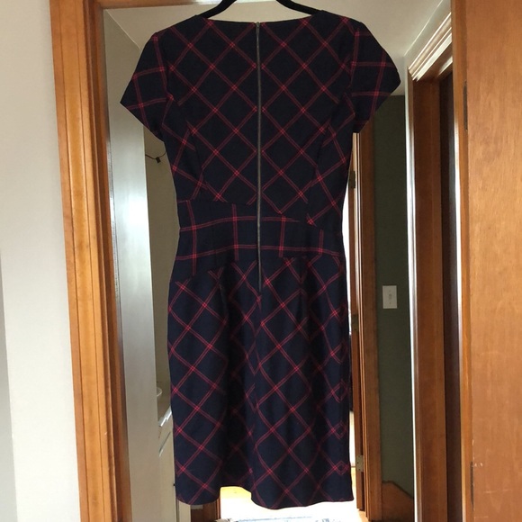 Brooks Brothers Red Fleece plaid dress - Picture 2 of 2